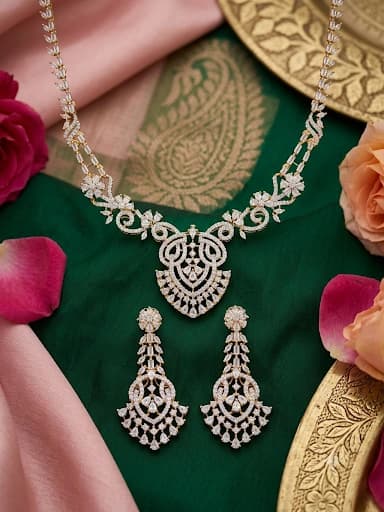 Elegant AD Necklace Set