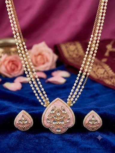 Premium Polki Kundan Set