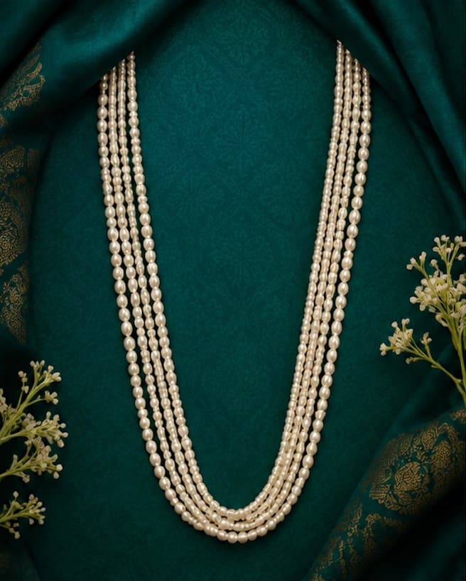 Elegant Pearl Bead Chain