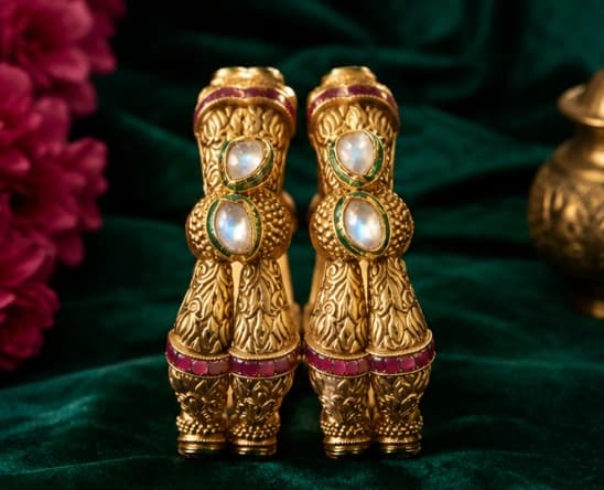Royal Rajwadi Kundan Churi