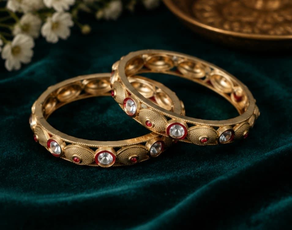 Elegant Kundan Designer Churi