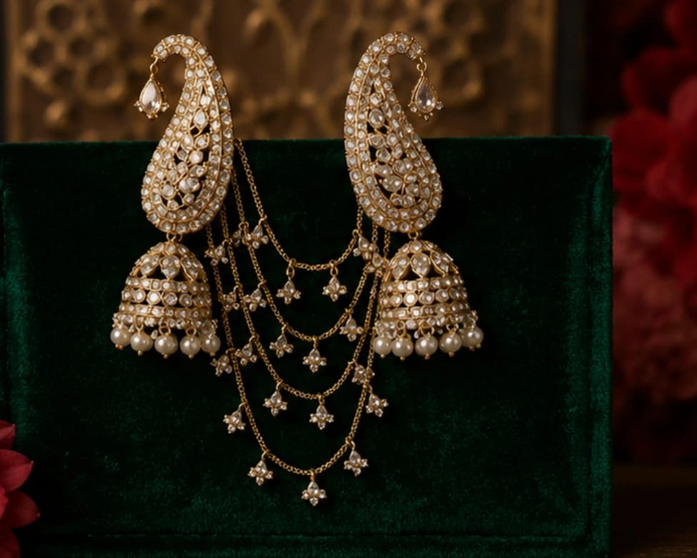 Premium Kundan Earrings