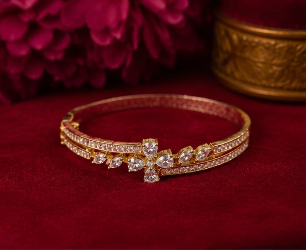 Elegant Floral AD Bracelet