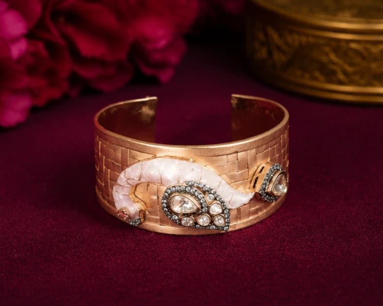 Royal Peacock Design Bracelet